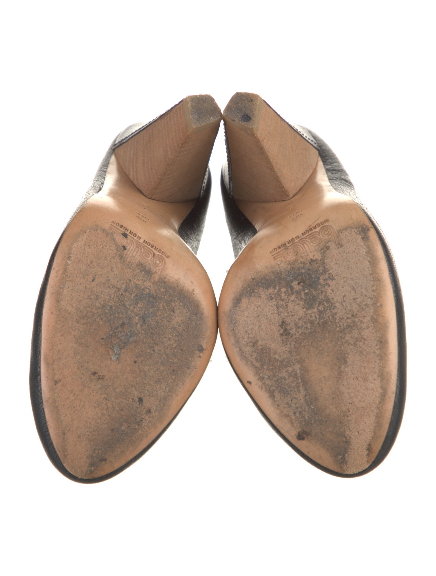 Sigerson Morrison Leather Mules